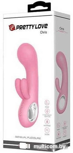 Вибратор Baile Pretty Love Chris BI-014507-1 (розовый)
