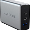 Сетевое зарядное Satechi 100W Type-C PD Compact GAN Charger (европейская вилка)