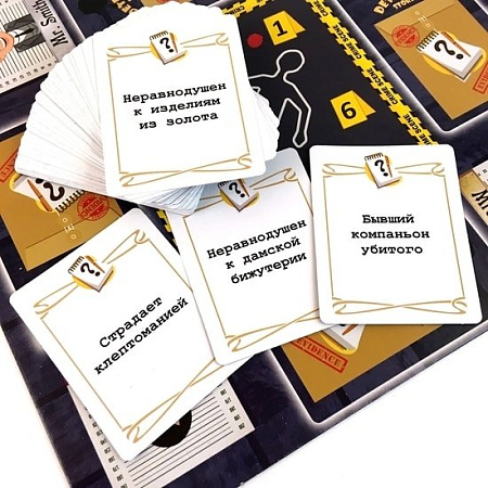 Настольная игра Play Land Детективные истории: История одного преступления R-400
