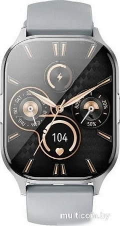 Умные часы XO J10 (серебристый)