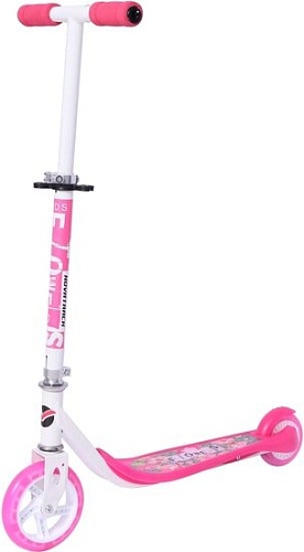 Самокат Novatrack Jungle 145 (розовый, 2018)