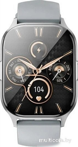 Умные часы XO J10 (серебристый)