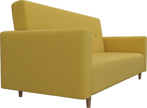 Диван Mebelico Вест 108719 (микровельвет, желтый)