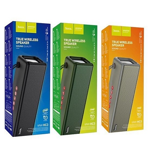 Беспроводная колонка Hoco HC3 Bounce (темно-зеленый)