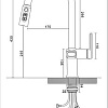 Смеситель Esko K15B LED (черный)
