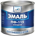 Эмаль Alpha Color ПФ-115 (1.9 кг, красный)