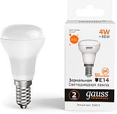 Светодиодная лампочка Gauss Elementary R39 4W 300lm 3000K E14 LED 63114