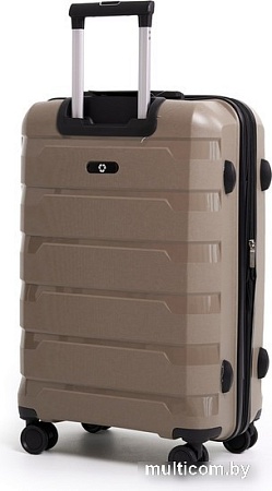 Чемодан-спиннер Pride PP-9602 (S, шампань)