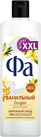 Fa Гель для душа Бережный уход Ванильный йогурт (450 мл)