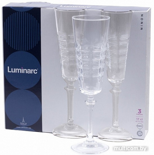 Набор бокалов для шампанского Luminarc Ninon N4145