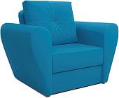 Кресло-кровать Мебель-АРС Квартет (рогожка, синий)