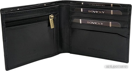 Портмоне Cedar Lorenti N993-RVTS (черный/красный)