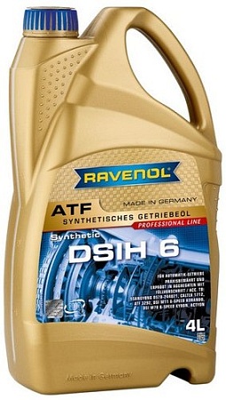 Трансмиссионное масло Ravenol ATF DSIH 6 4л