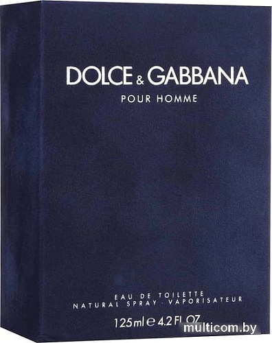 Dolce&Gabbana Pour Homme EdT (125 мл)