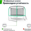 Батут Unix Line Supreme Basic 10 ft (green)
