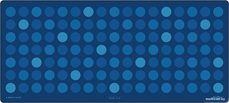 Коврик для стола NuPhy Bokeh Deskmat Mystic Indigo (синий)