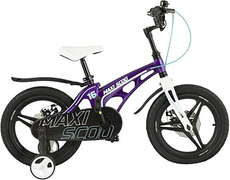 Детский велосипед Maxiscoo Cosmic MSC-C1617D (фиолетовый)