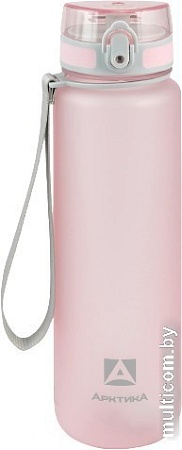 Бутылка для воды Арктика 720-1000-PKM 1л (розовый)
