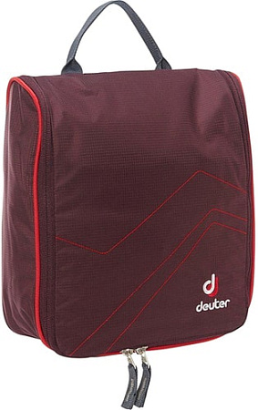 Косметичка Deuter Wash Center II 39464 5522 (aubergine/fire)
