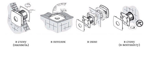 Вытяжной вентилятор CATA X-MART 10 Inox hygro