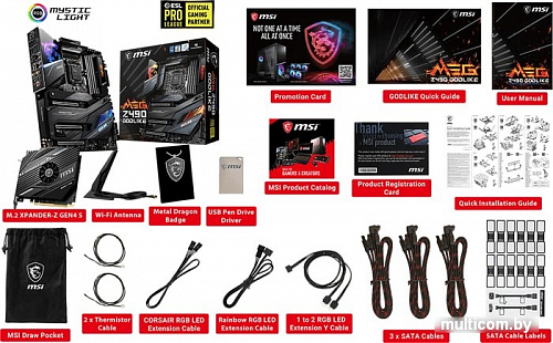 Материнская плата MSI MEG Z490 Godlike