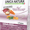 Сухой корм для собак Unica Natura Unico Maxi с диким кабаном, рисом и морковью 2.5 кг