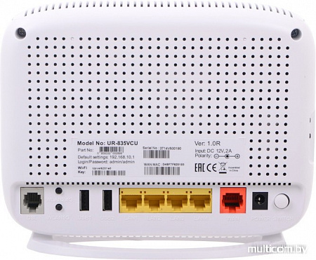 DSL-маршрутизатор Upvel UR-835VCU