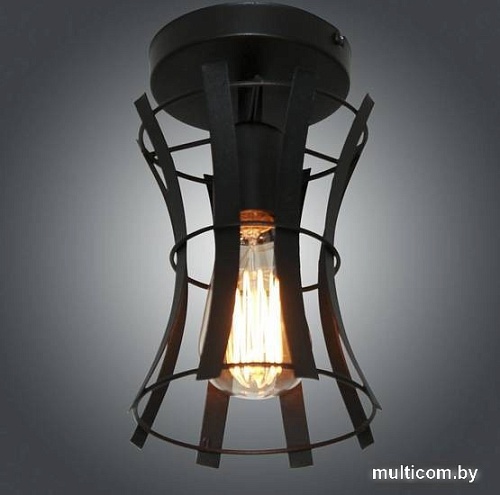 Припотолочная люстра Элетех Викинг 111 НПБ 01-60-109 Е27 1005405101 (черный муар)