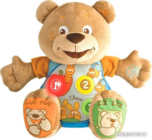 Развивающая игрушка Chicco Говорящий мишка Teddy 00060014000180