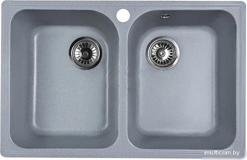 Кухонная мойка Marblan Duas (серебристый)