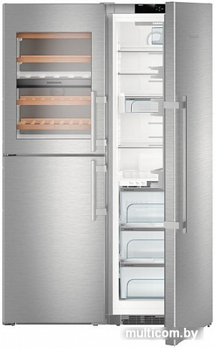 Комбинация side by side Liebherr SBSes 8496 PremiumPlus