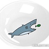 Миска TarHong Shark PE20775279 (белый, с рисунком)