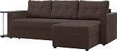 Угловой диван Mio Tesoro Атланта 110 (Savana Chocolate)