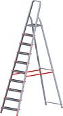 Лестница-стремянка Новая высота NV 511 алюминиевая индустриальная 9 ступеней (5110109)