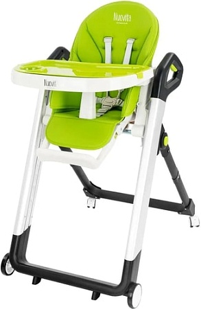 Стульчик для кормления Nuovita Orbita (зеленый/серебристый)