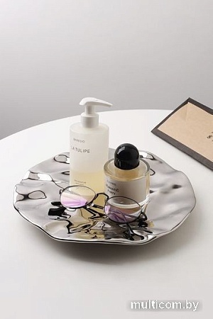 Декоративная тарелка Merry Bear Водяная Серебро 30001191