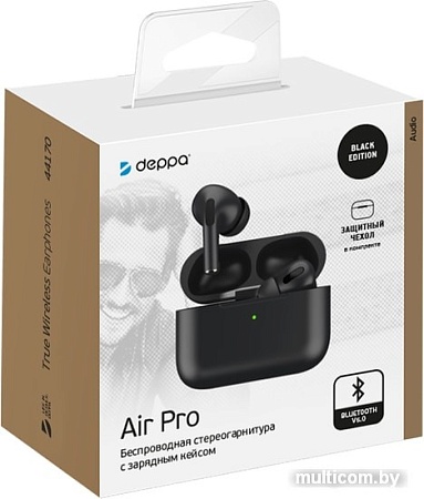 Наушники Deppa Air Pro TWS (черный)