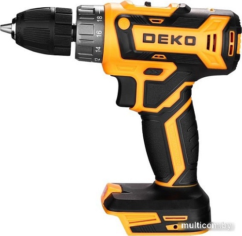 Дрель-шуруповерт Deko DKCD20FU-Li 2024 063-4454 (без АКБ)