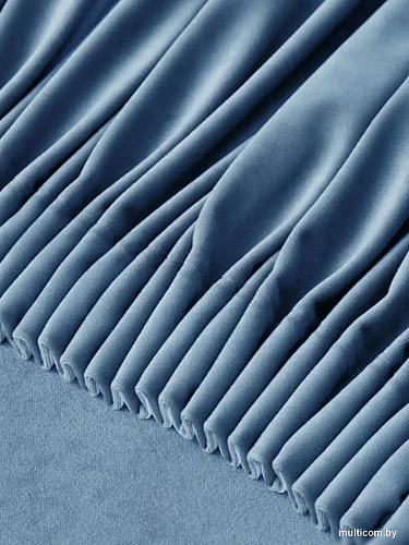 Комплект штор Soft Lines Бархат 9137-А27 (270x240, голубой)