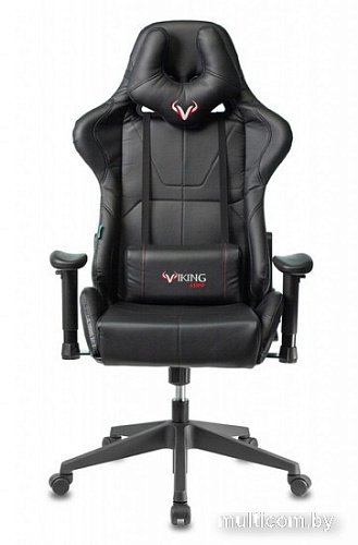 Офисное кресло Бюрократ Zombie Viking 5 Aero Black Edition (искусственная кожа черный)
