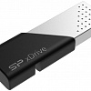 USB Flash Silicon-Power xDrive Z50 128GB (черный/серебристый)