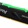 Оперативная память Kingston FURY Beast RGB 4x16GB DDR4 PC4-25600 KF432C16BB1AK4/64
