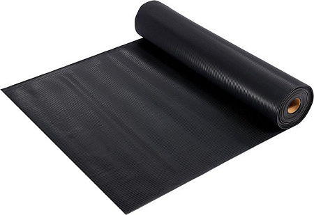Ковровая дорожка Vortex Полоска 90x1000 22165 (черный)