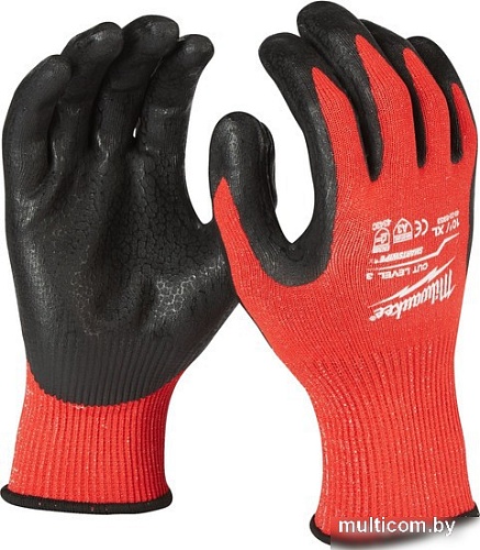 Перчатки хозяйственные Milwaukee Cut level 3/C 11/XXL 4932471423