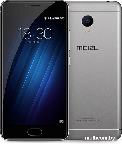 Смартфон MEIZU M3s 16GB Gray