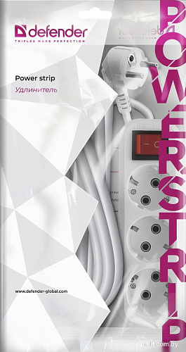 Сетевой фильтр Defender L330 (7 м)