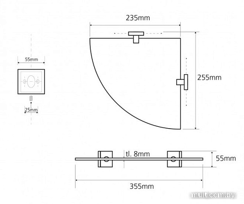 Bemeta Полка Beta 132102012