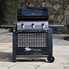Газовый гриль для дачи Sahara S375 3B BBQ Smokey Teal (дымчатый)