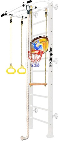 Детский спортивный комплекс Kampfer Helena Wall Basketball Shield №6 (стандарт, жемчужный/белый)