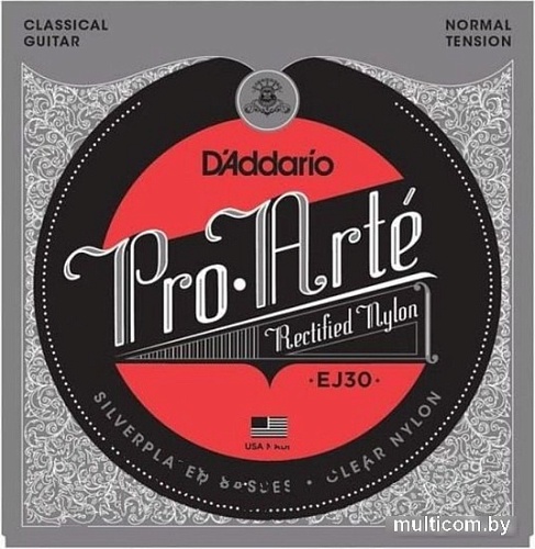 Струны для гитары D'Addario EJ30 Normal Tension Silver